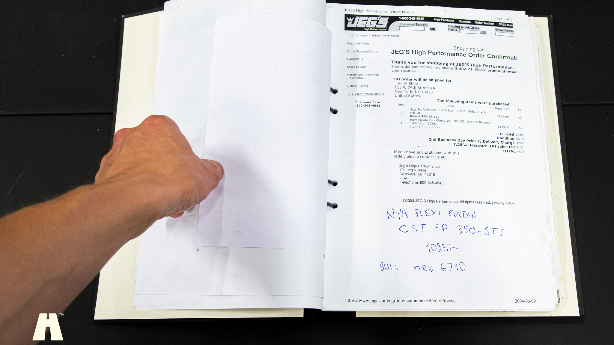 Documentation for 1968 Chevrolet Camaro Resto