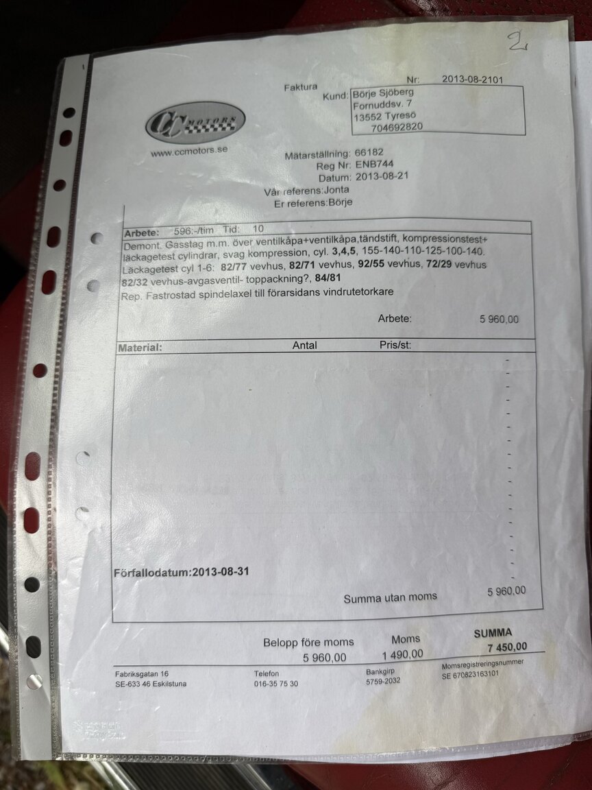 Dokumentation för 1963 Mercedes-Benz 220 SE