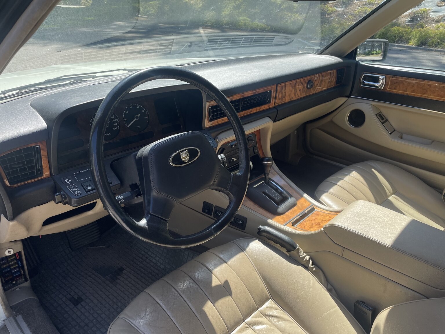 Interiörbild 1988 Jaguar XJ6 Sovereign