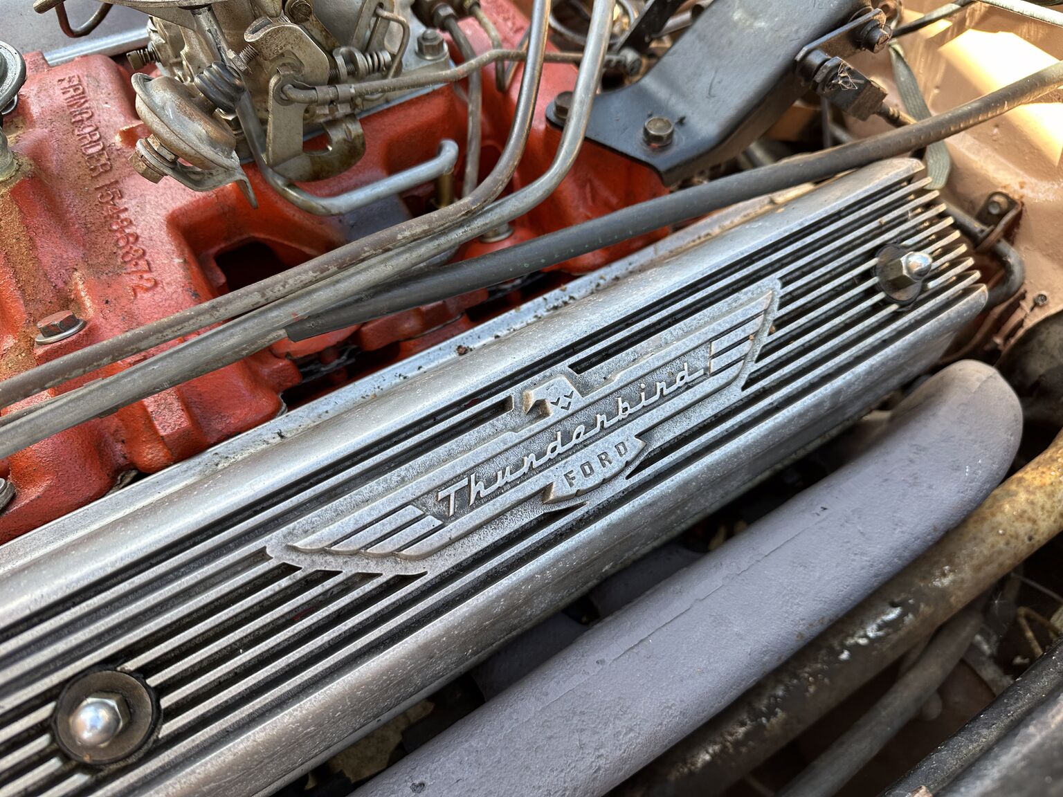 1956 Ford Thunderbird Convertible, Mekanik
