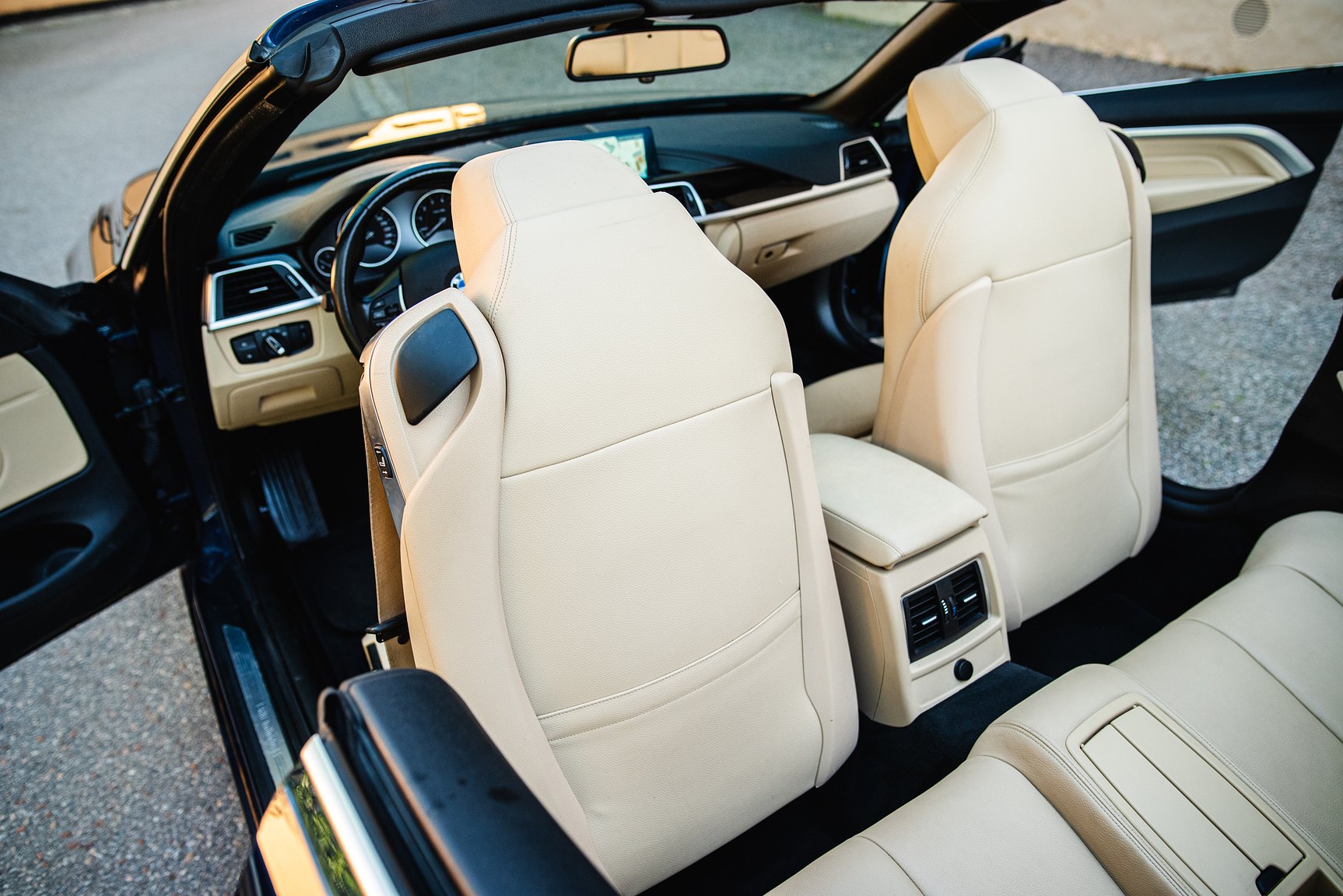 Interiörbild 2018 BMW 430i xDrive Convertible