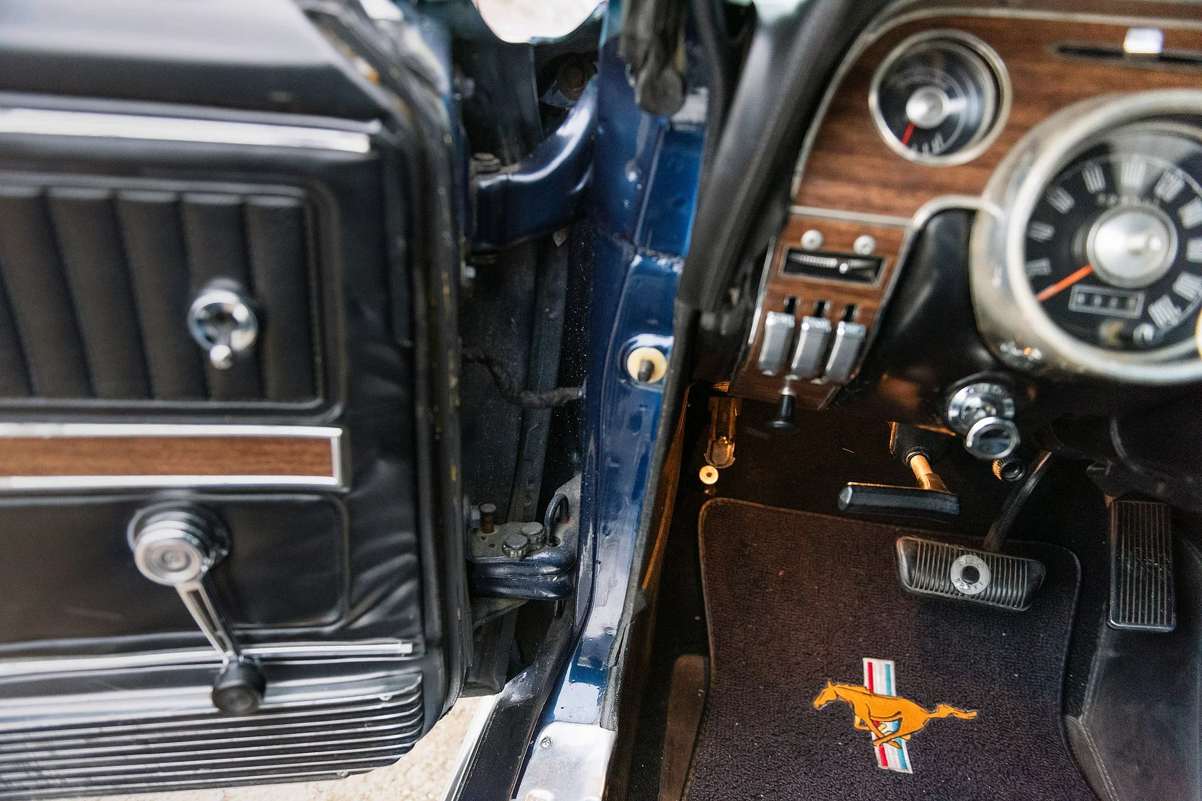 Interiörbild 1968 Ford Mustang GTA S-Code (32)