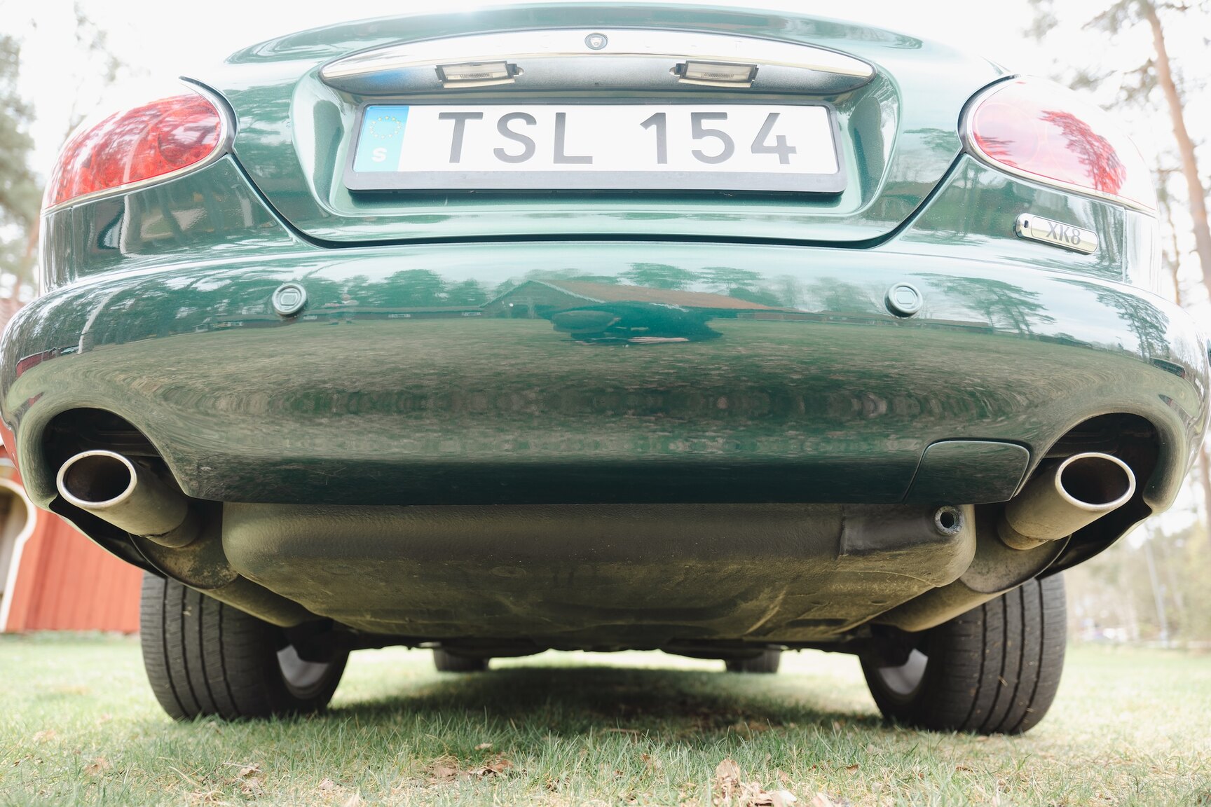 Exteriörbild på 2003 Jaguar XK8 Cabriolet