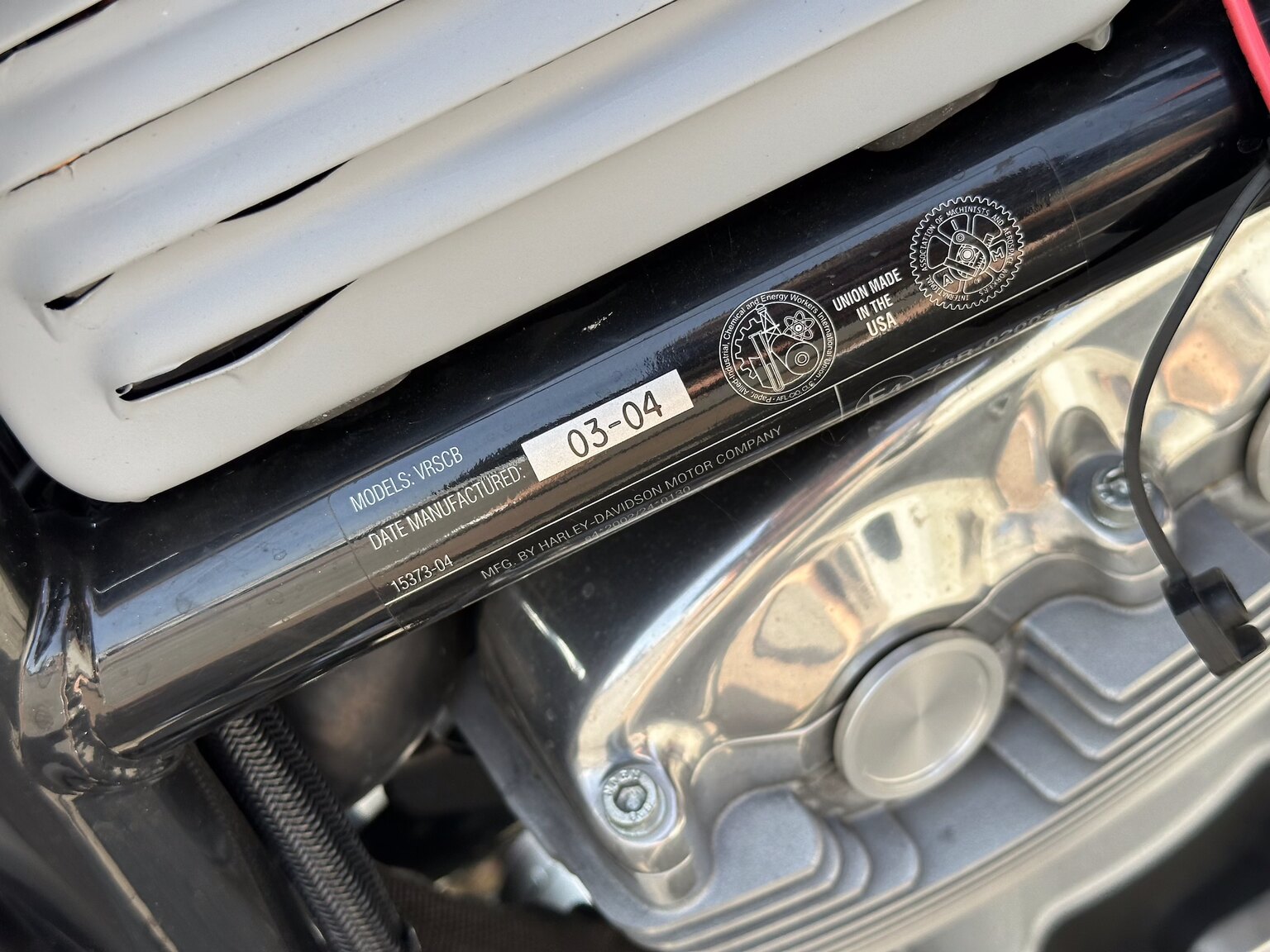 Exterior image of 2004 Harley-Davidson V-Rod