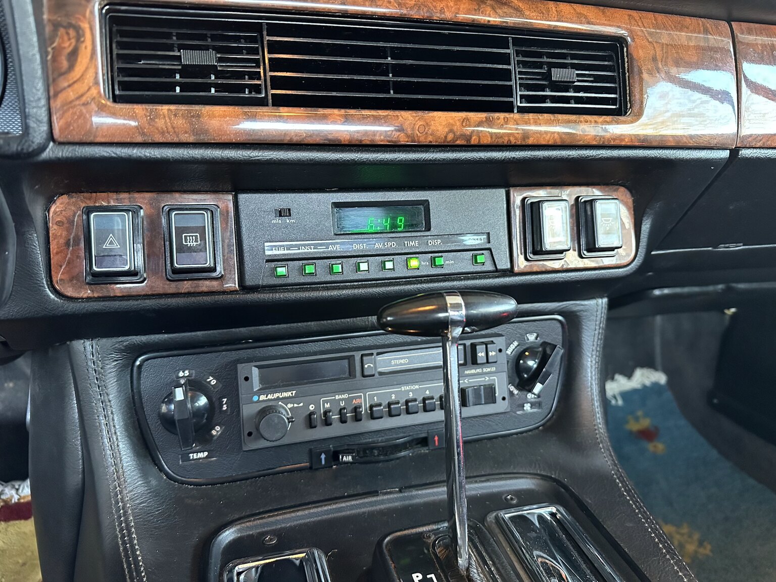 Innenraumfoto von 1985 Jaguar XJ-SC