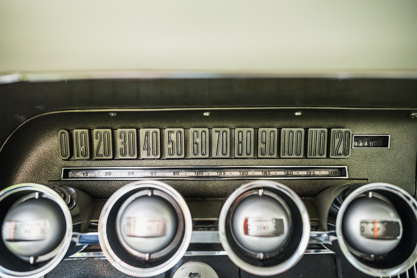 Interiörbild 1966 Ford Thunderbird Town Hardtop
