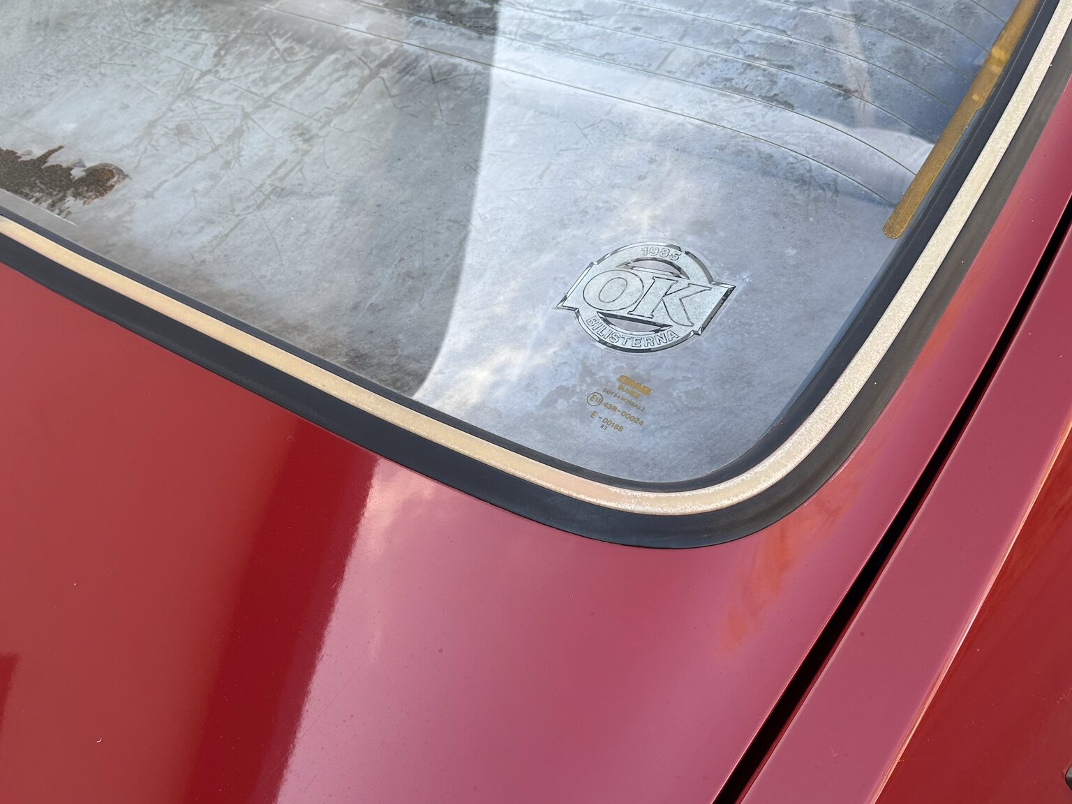 Exterior image of 1984 Saab 900 GL