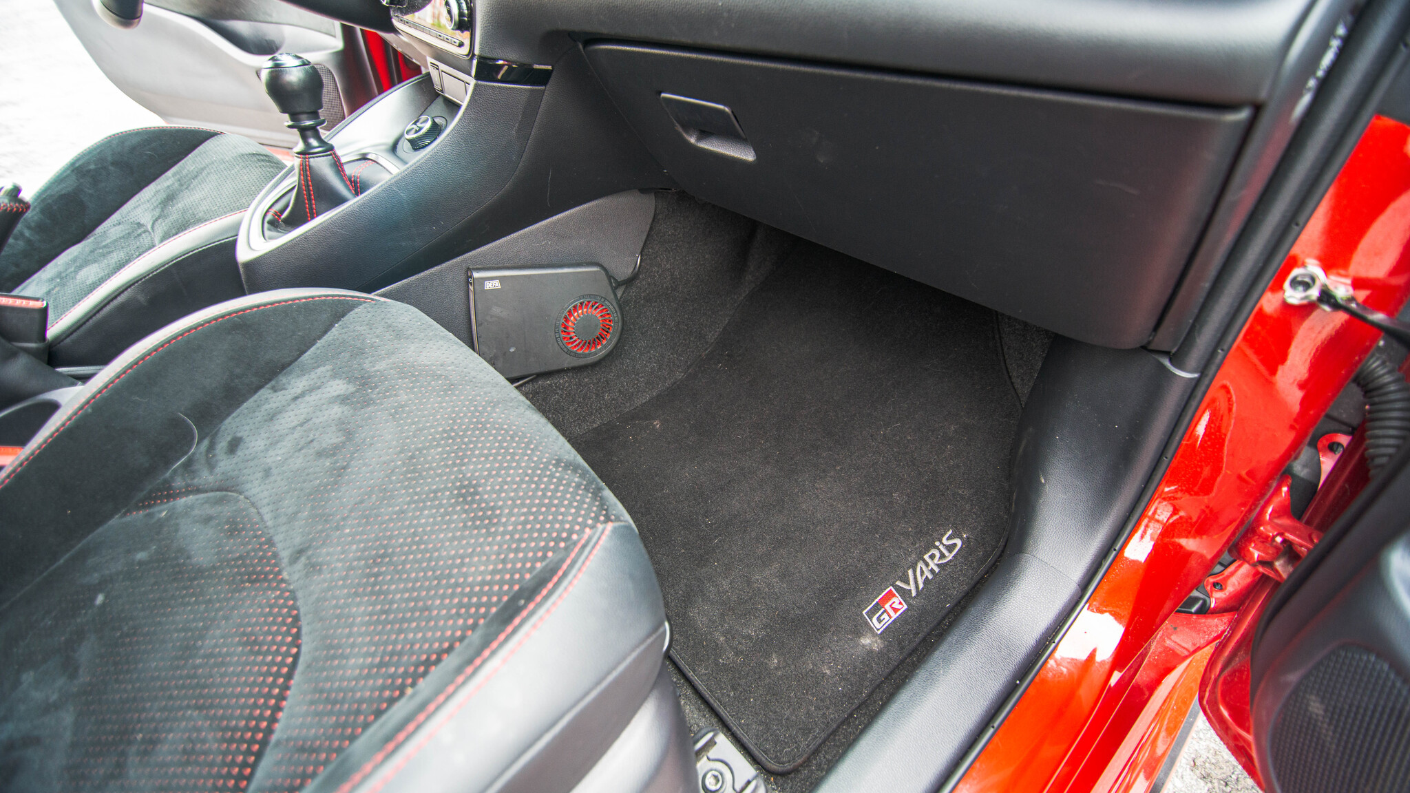 Interiörbild 2021 Toyota GR Yaris 
