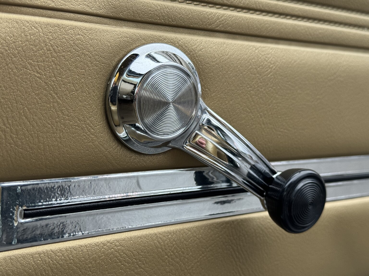 Interiörbild 1966 Chevrolet Chevelle Pro-touring
