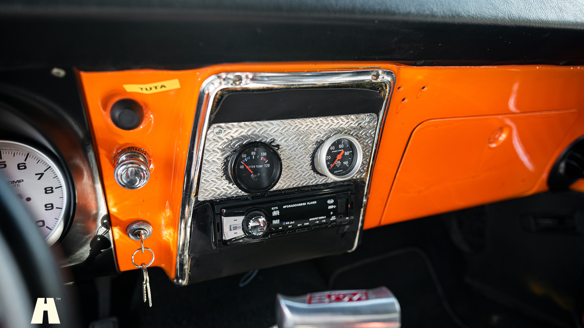 Interiörbild 1968 Chevrolet Camaro Resto