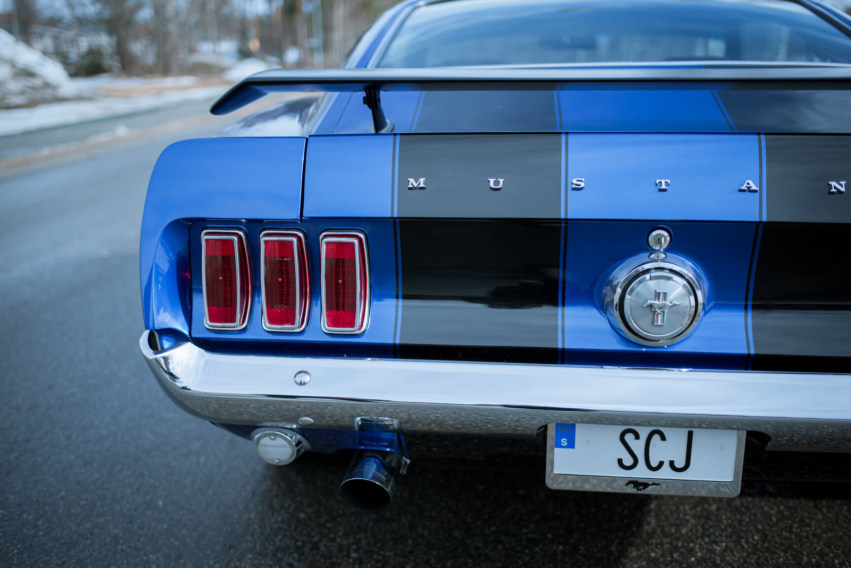 Aussenfoto 1969 Ford Mustang Mach 1