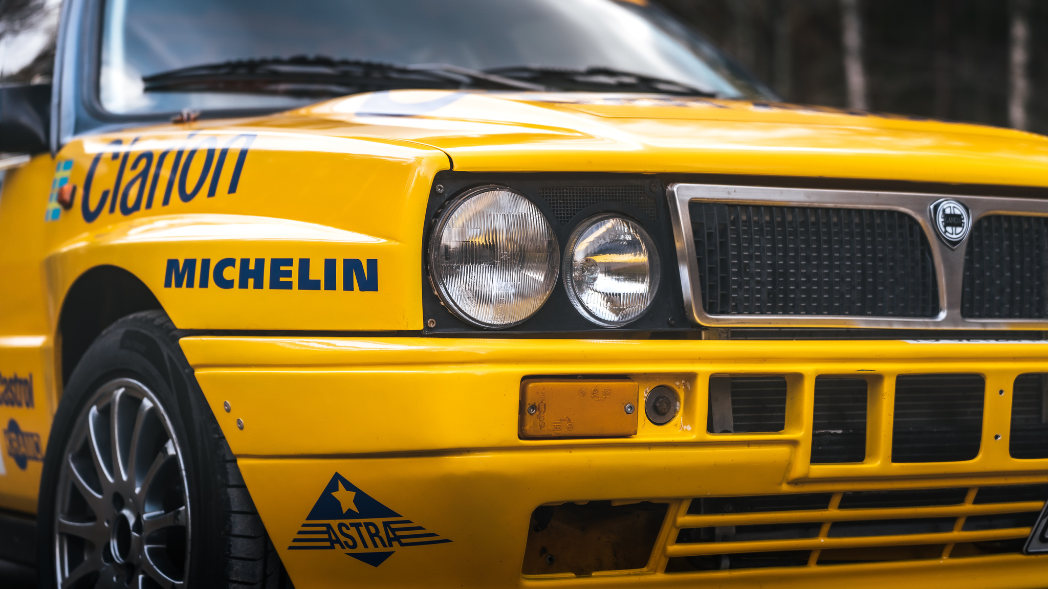 Exterior image of 1990 Lancia Delta Integrale 16V Per Eklund Replica