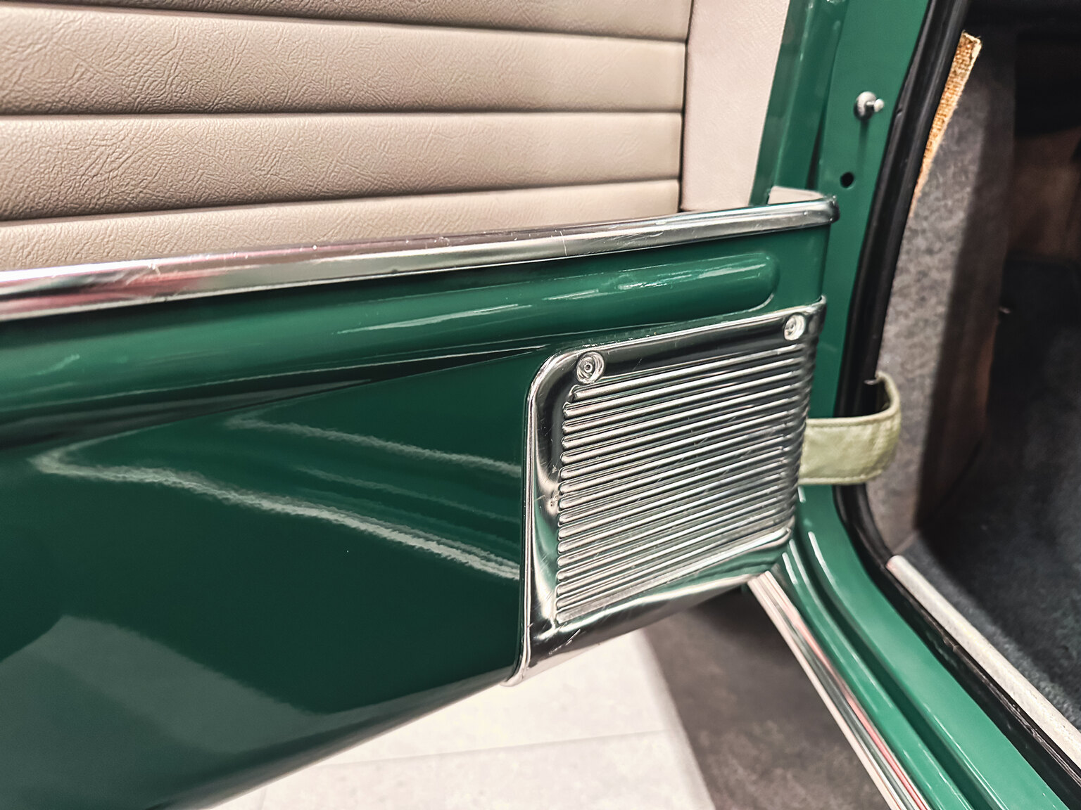 Innenraumfoto von 1965 Austin Cooper