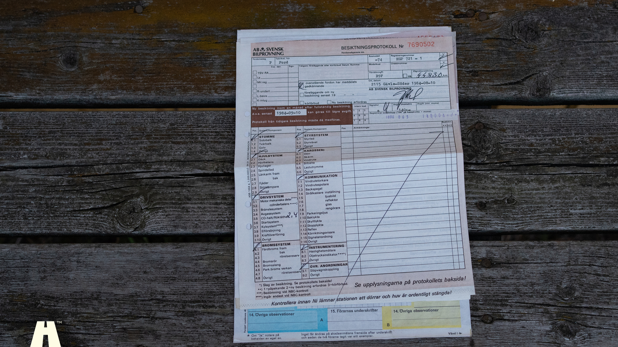 Documentation for 1974 Ford Escort MK1