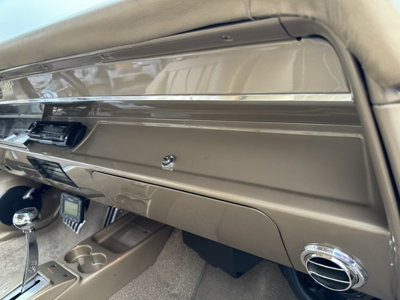 Interiörbild 1966 Chevrolet Chevelle Pro-touring