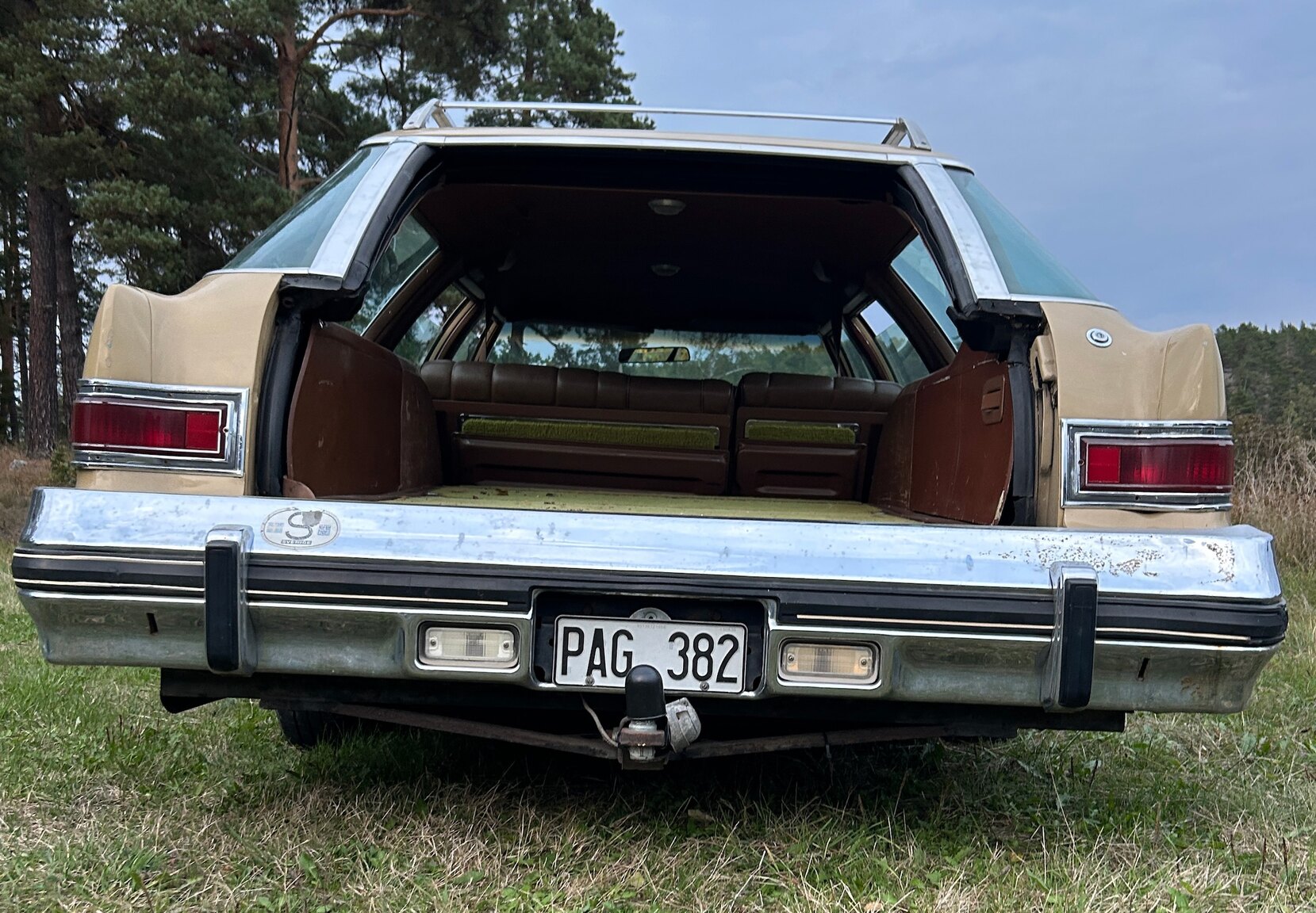 Interiörbild 1973 Buick Estate Wagon