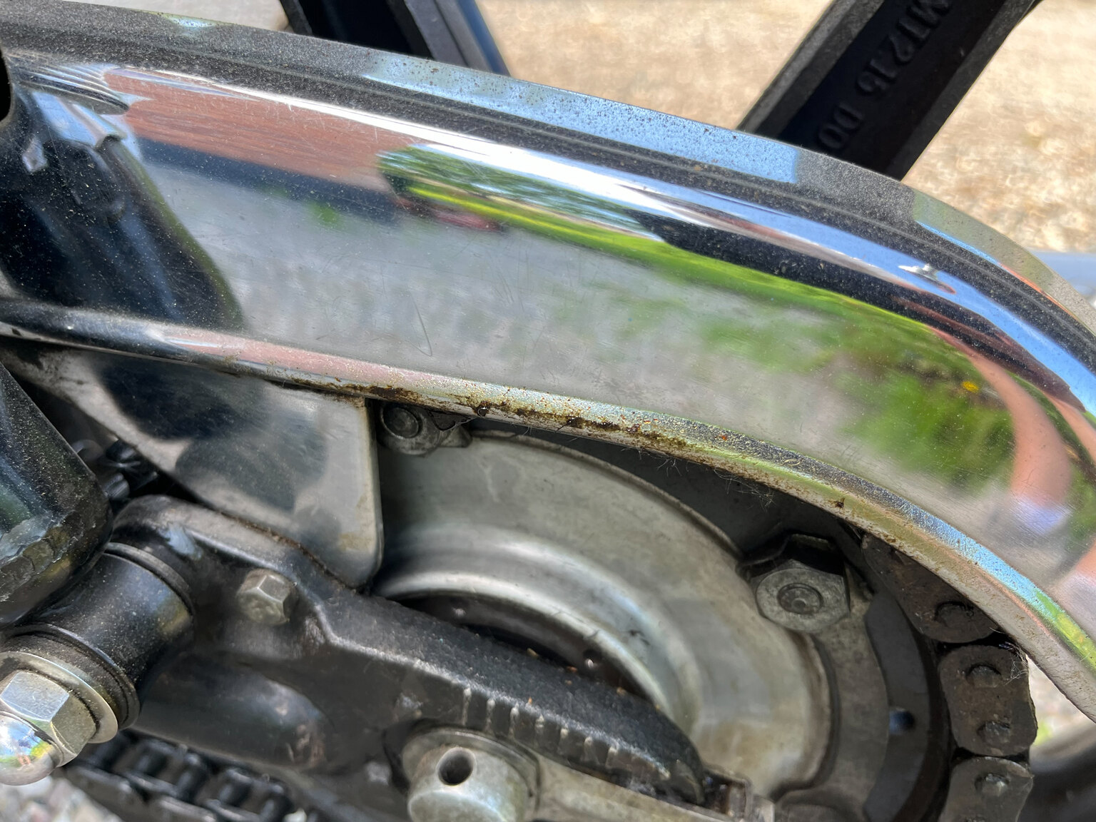 Image of 1979 Yamaha SR500 mechanics