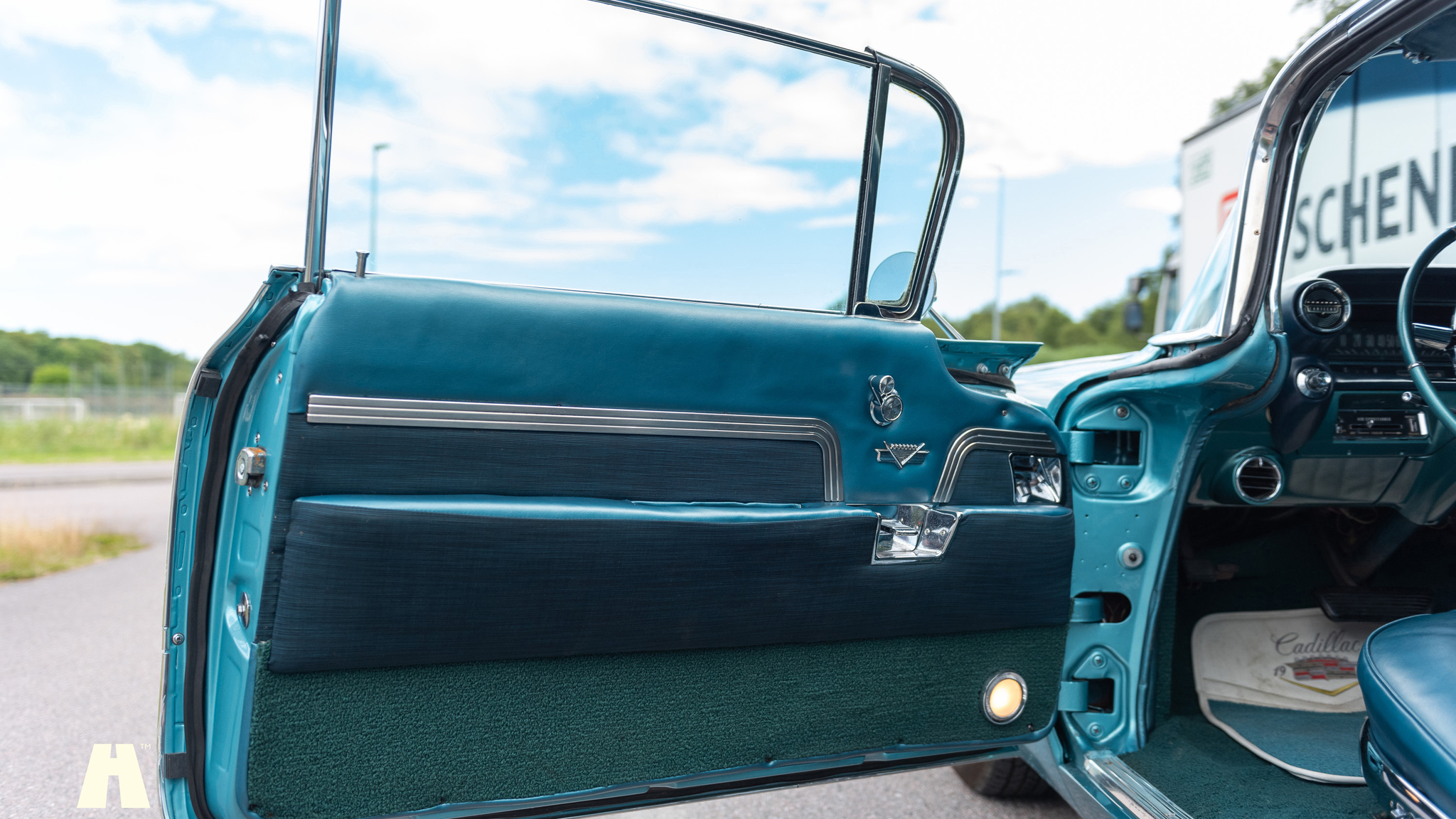 Interiörbild 1959 Cadillac Coupé de Ville 6.4 V8