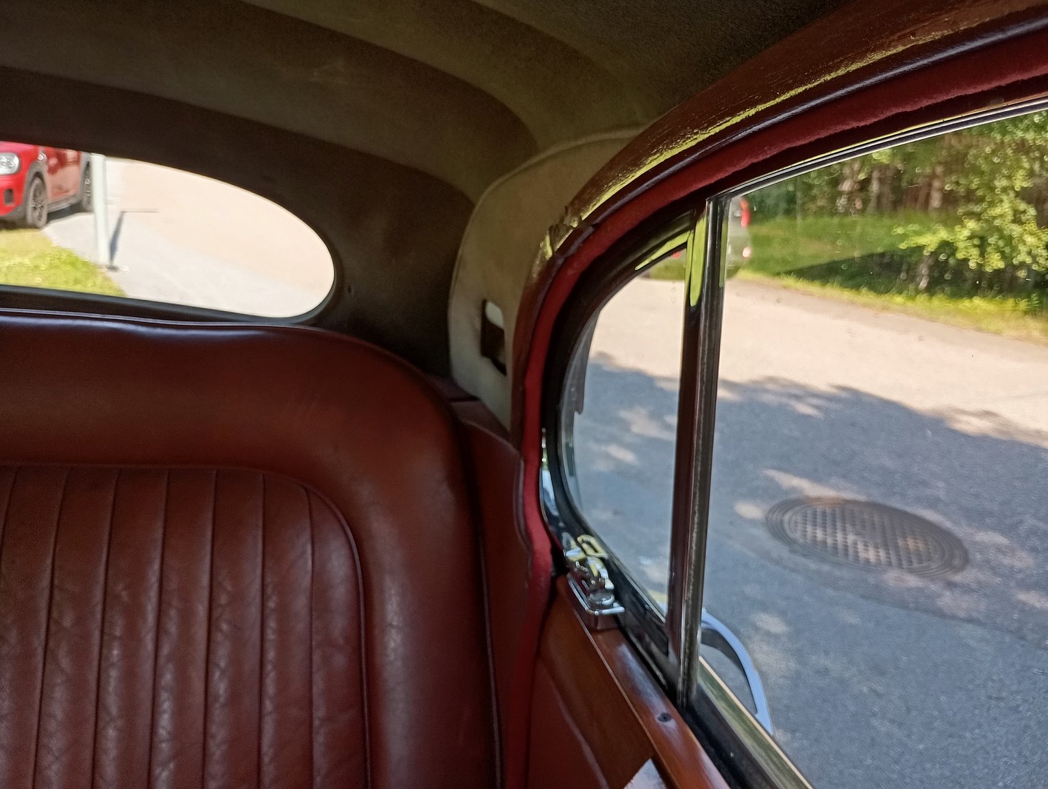 Interior image of 1954 Jaguar Mark VII