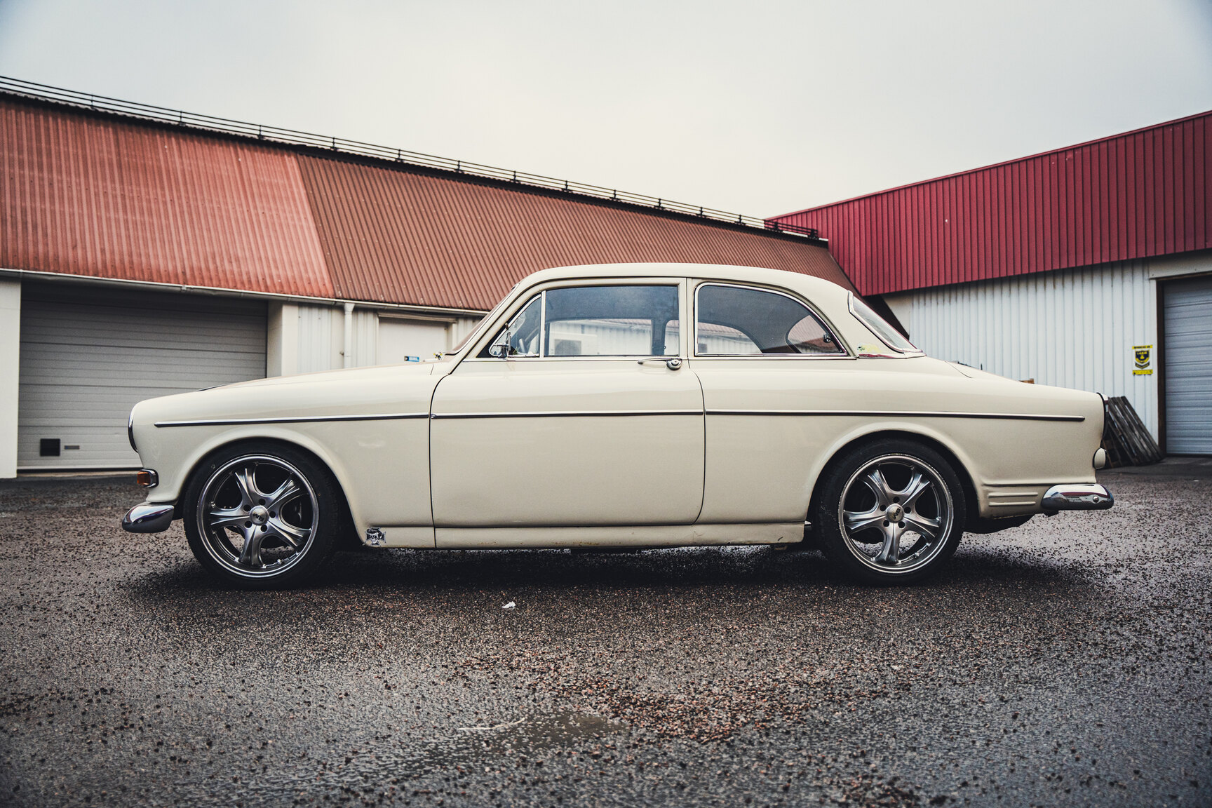 Exteriörbild på 1968 Volvo Amazon Turbo - Ett sista race