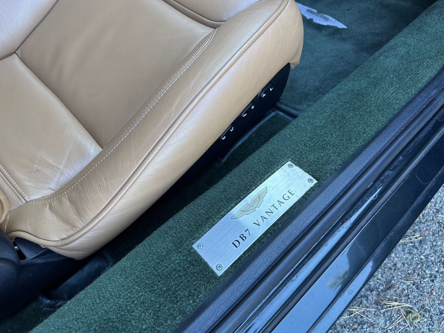 Interiörbild 2003 Aston Martin DB7