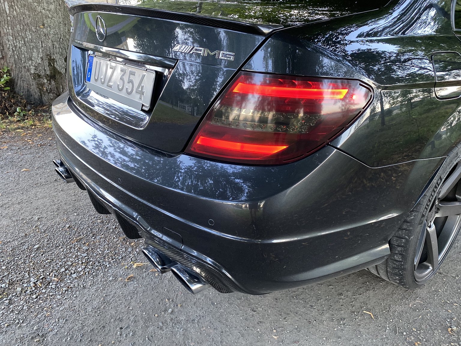 Exterior image of 2011 Mercedes-Benz C 63 AMG
