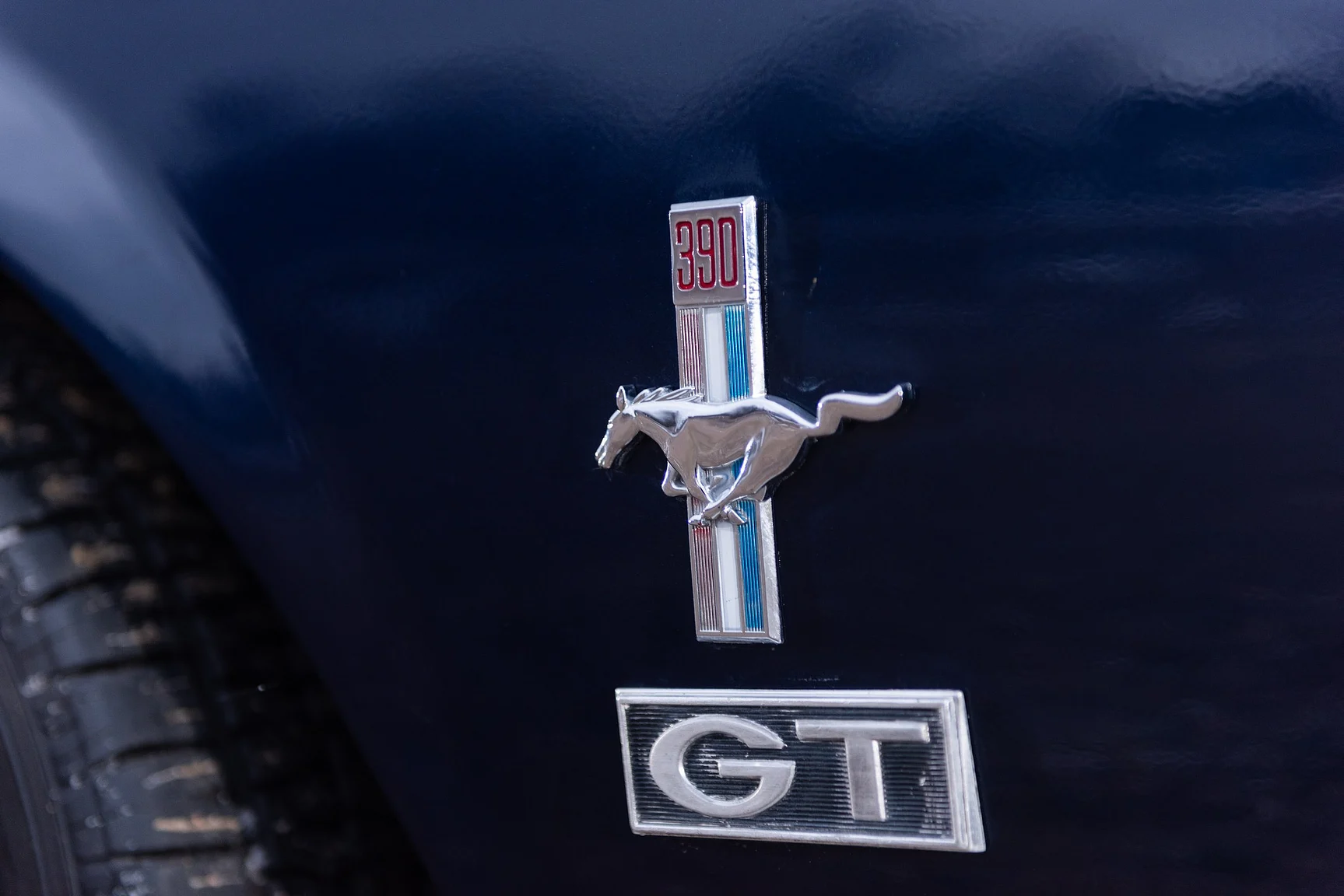 Exteriörbild på 1968 Ford Mustang GTA S-Code (69)