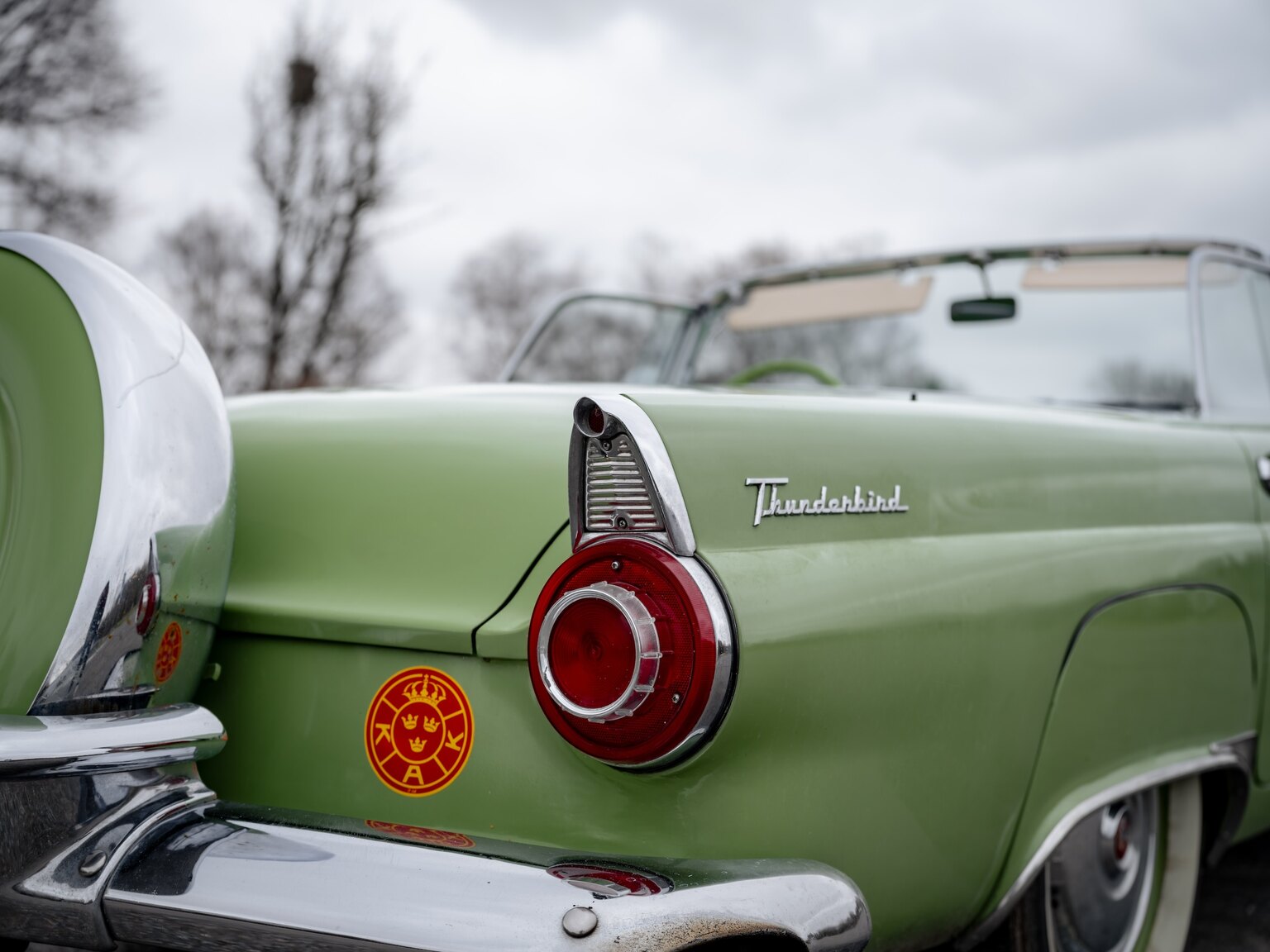 Exteriörbild på 1956 Ford Thunderbird (27)
