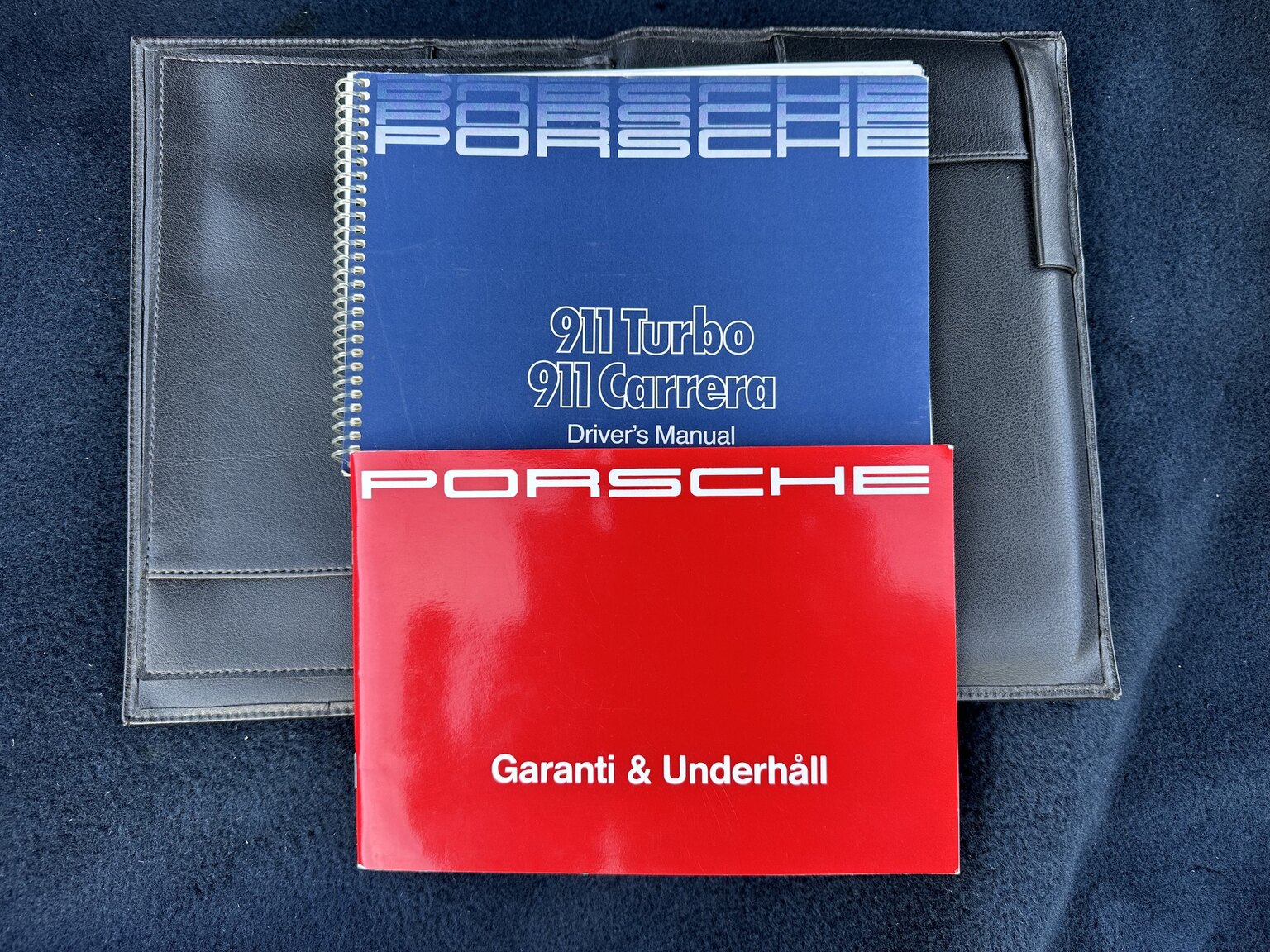 Documentation for 1986 Porsche 911 Carrera 3.2