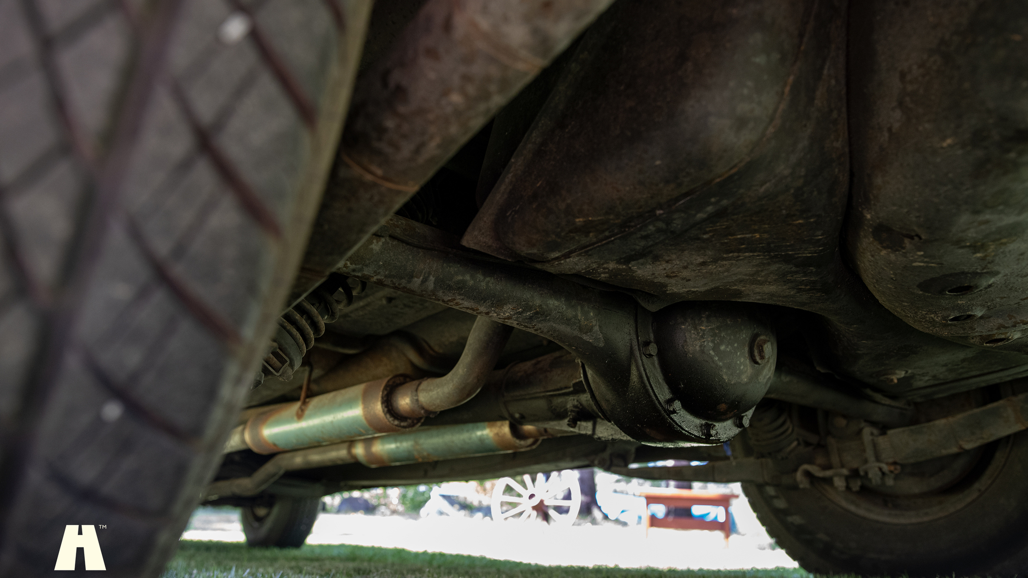 Image of 1952 Chevrolet Sedan Delivery Fire Truck mechanics (40)