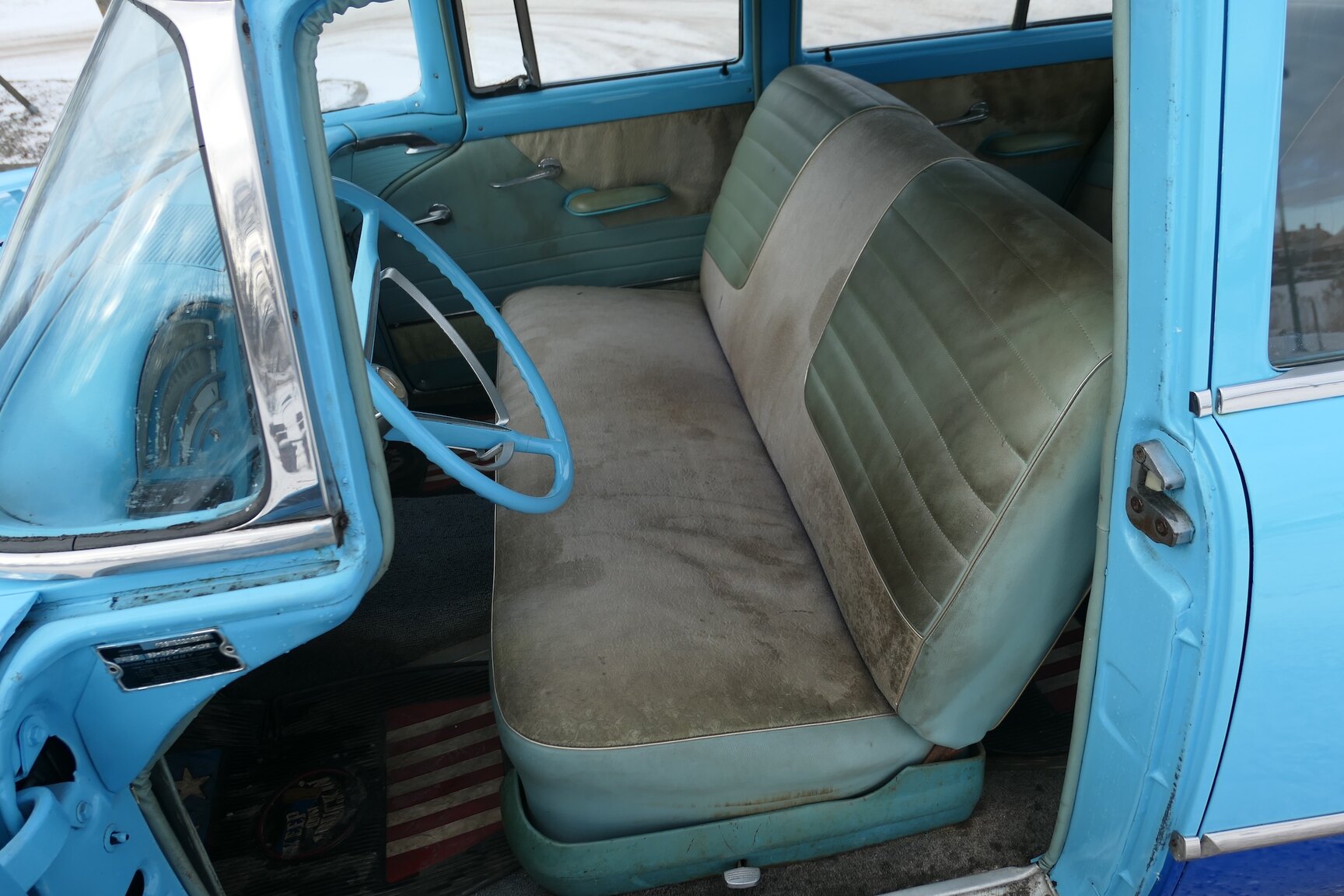 Interior image of 1956 Mercury Custom 5.1 V8