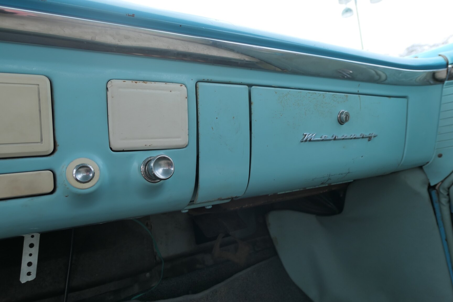 Interiörbild 1956 Mercury Custom 5.1 V8 (24)