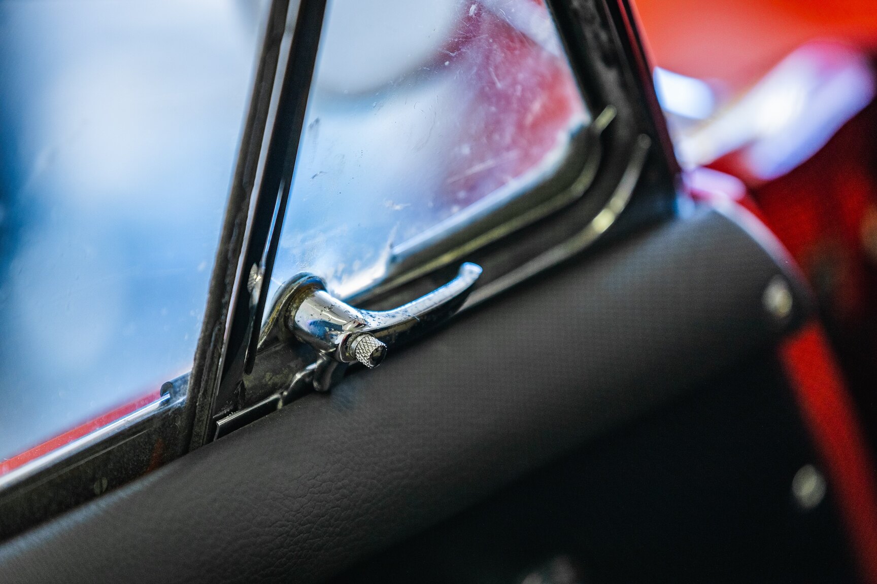 Interiörbild 1962 Porsche 356 BT6 "Notchback"