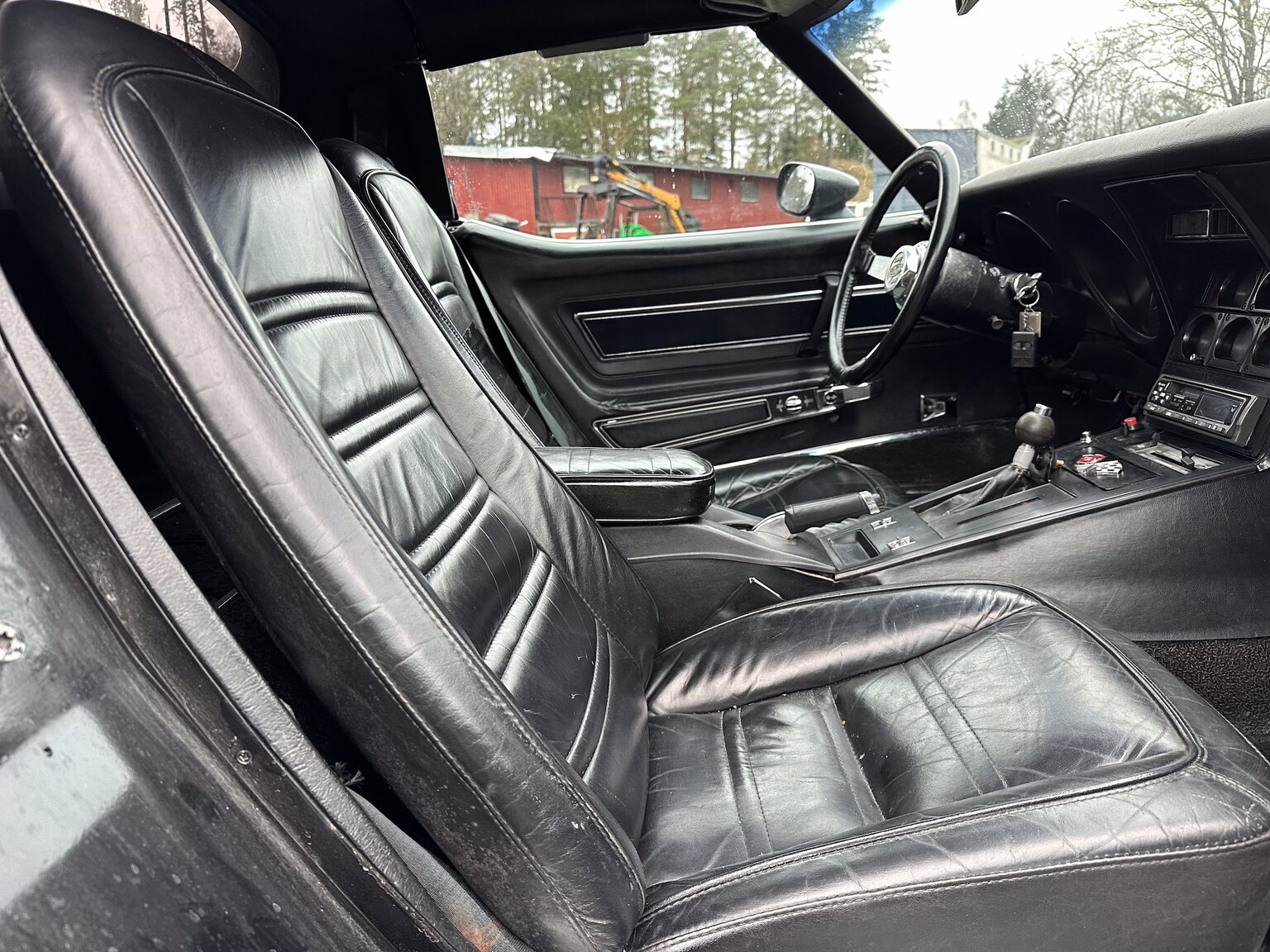 Interiörbild 1977 Chevrolet Corvette