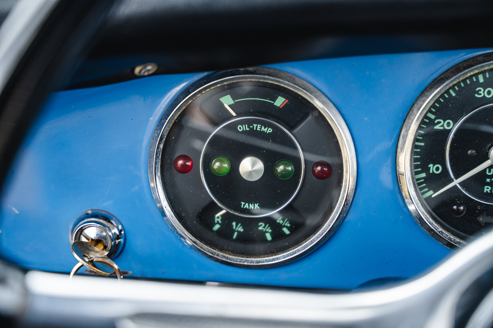 Interiörbild 1964 Porsche 356 C