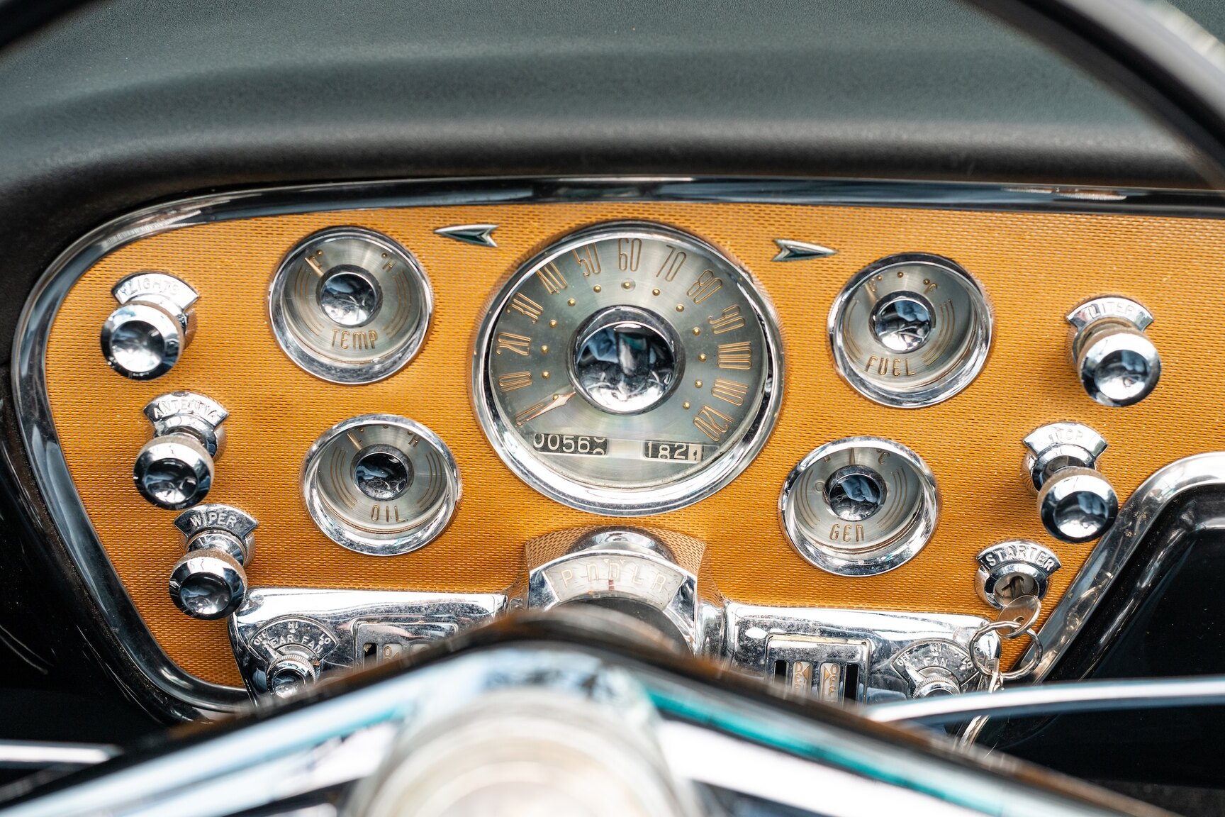 Interior image of 1955 Packard Caribbean Cabriolet  (9)