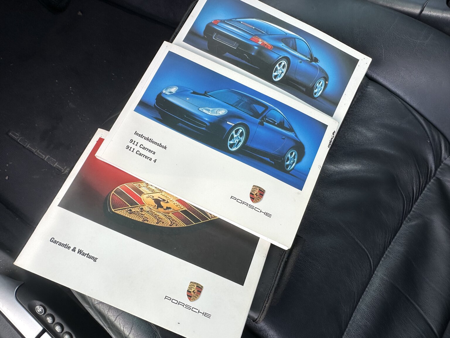 Documentation for 1999 Porsche 911 Carrera