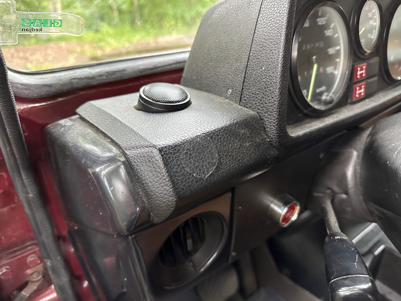 Interiörbild 1986 Mercedes 280 GE (45)