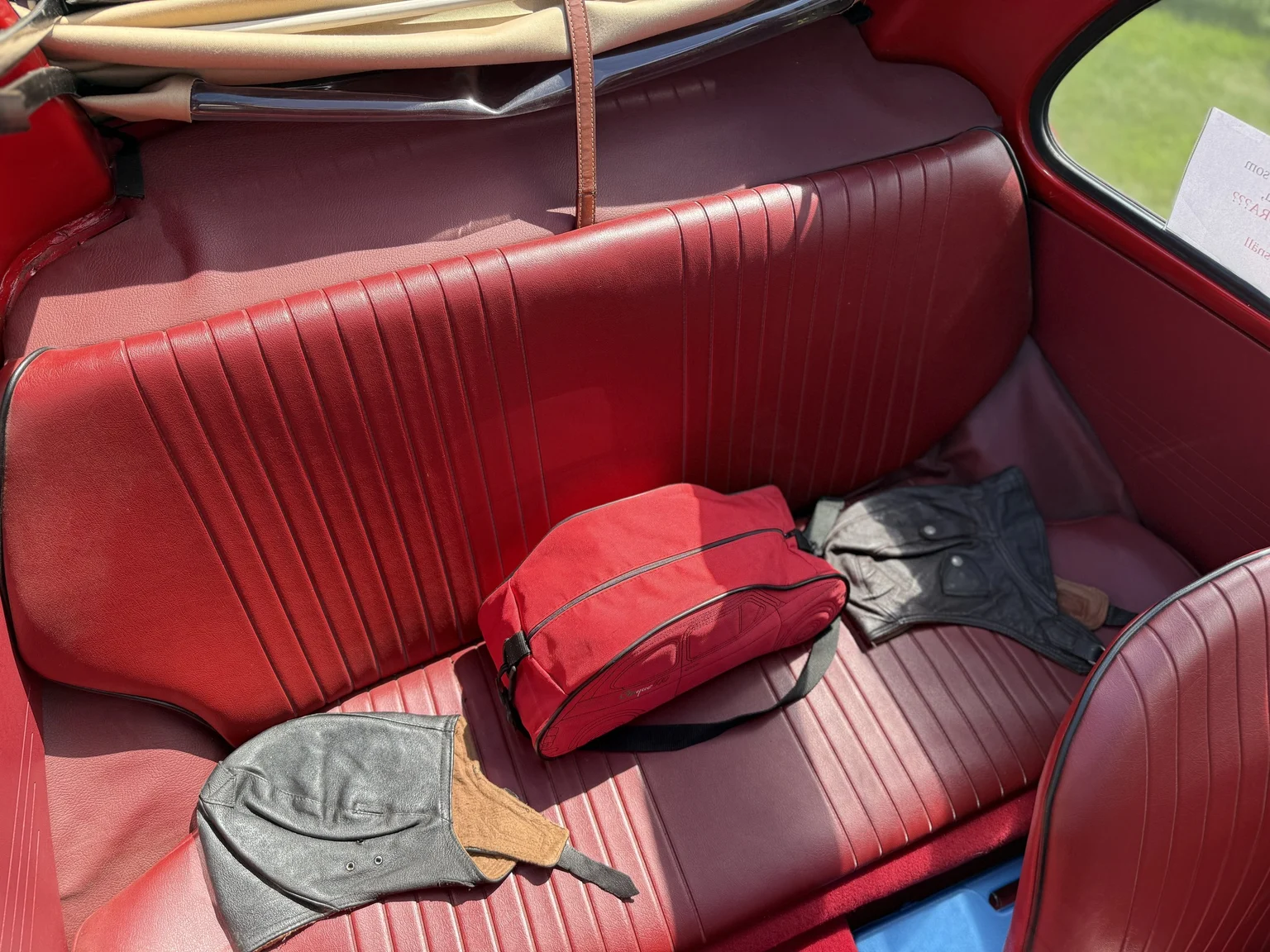 Innenraumfoto von 1958 Fiat 500 Nuova (25)
