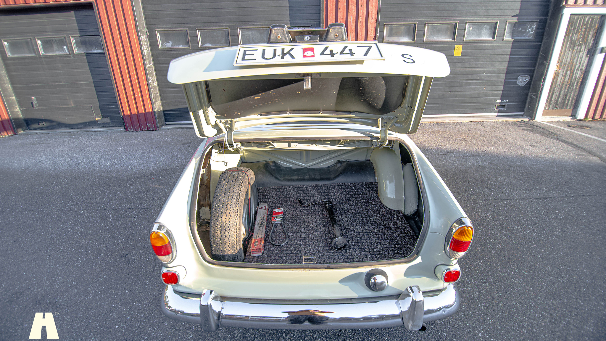Interiörbild 1966 Volvo Amazon Sport