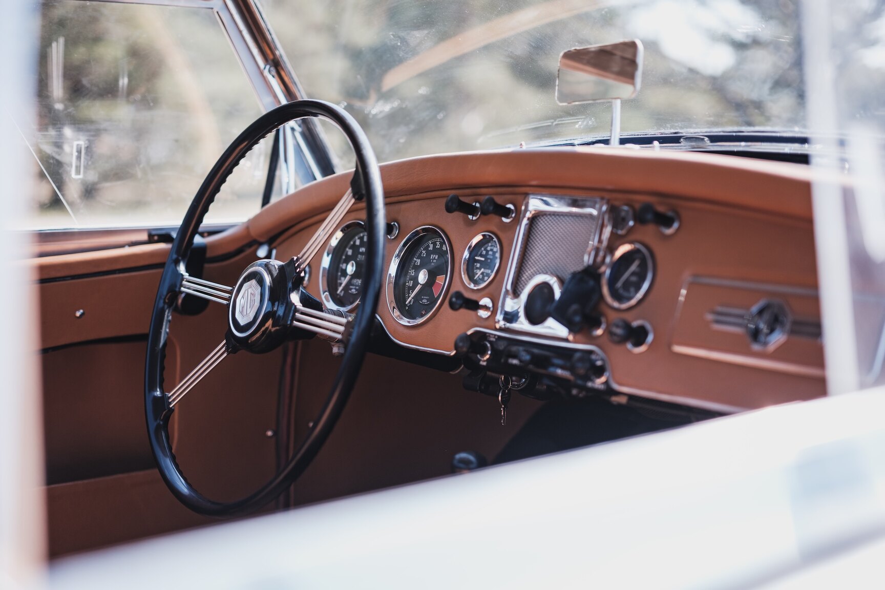 Innenraumfoto von 1961 MG MGA 1600 mk2