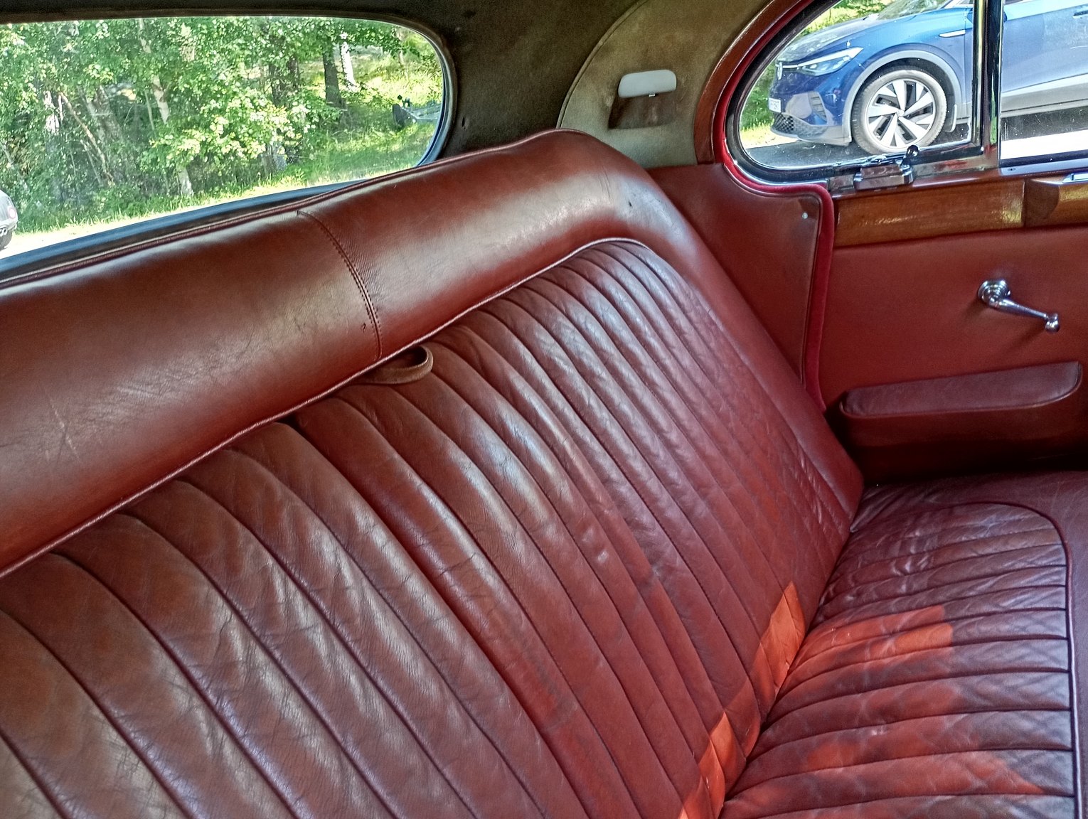 Interior image of 1954 Jaguar Mark VII