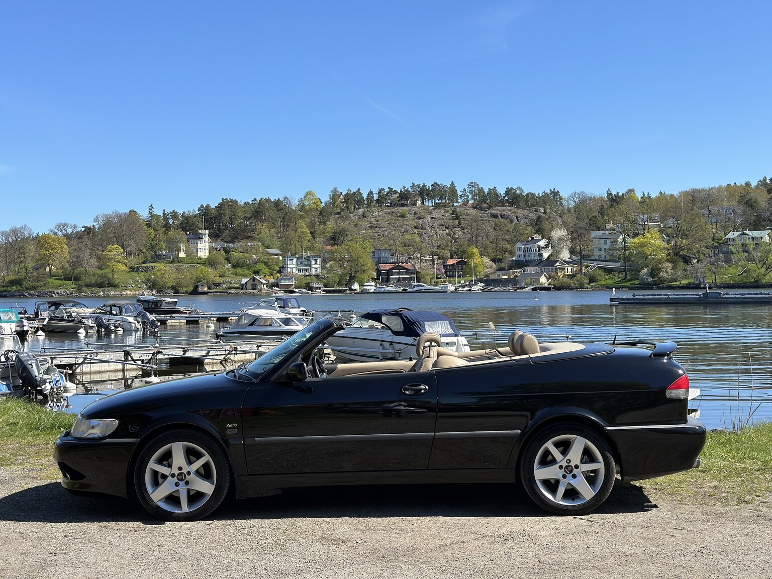 Exteriörbild på 2003 SAAB 9-3 Aero Turbo Cabriolet