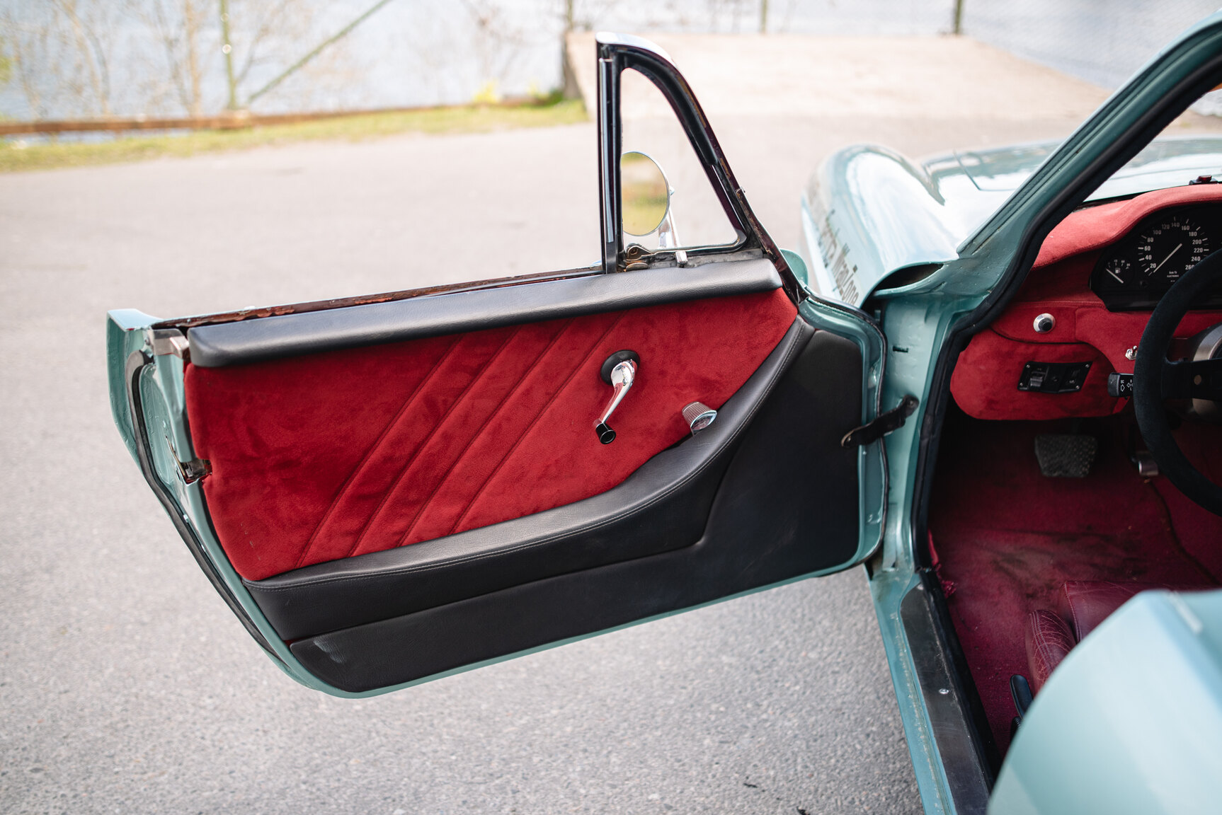 Interiörbild 1966 Volvo P1800 V8 Custom