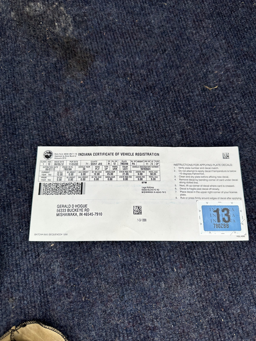 Dokumentation, 1939 Plymouth Road king P8 Coupe  (8)