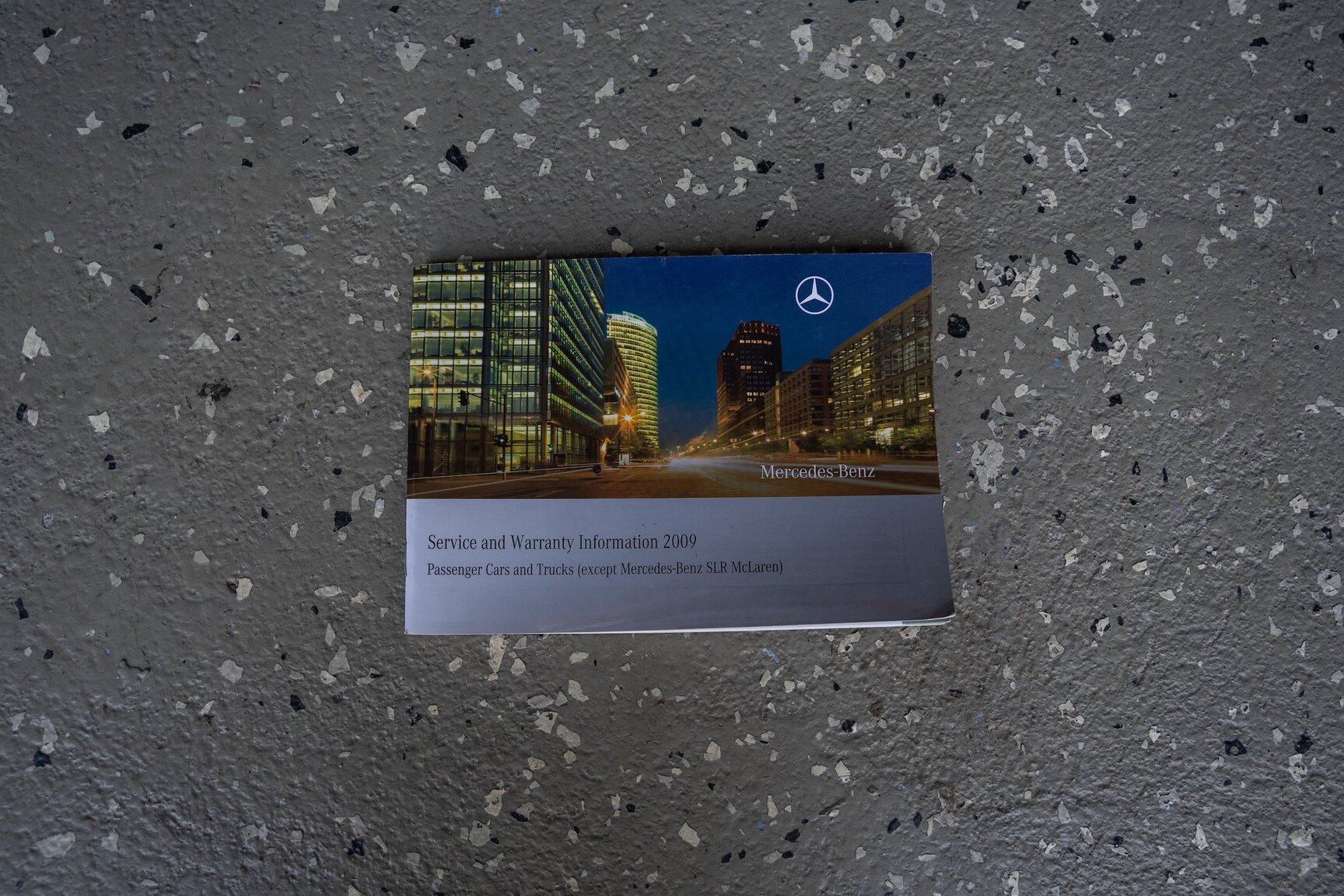 Documentation for 2009 Mercedes-Benz CLK 550