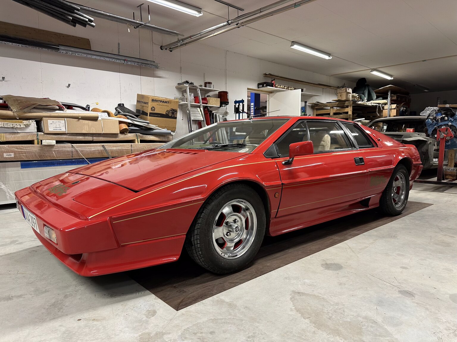 Aussenfoto 1977 Lotus Esprit S1