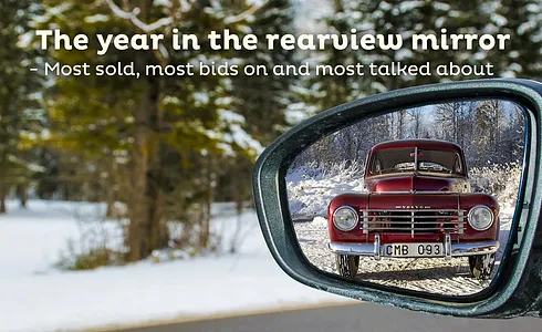 The year in the rearview mirror – Most sold, most bids on and most talked about