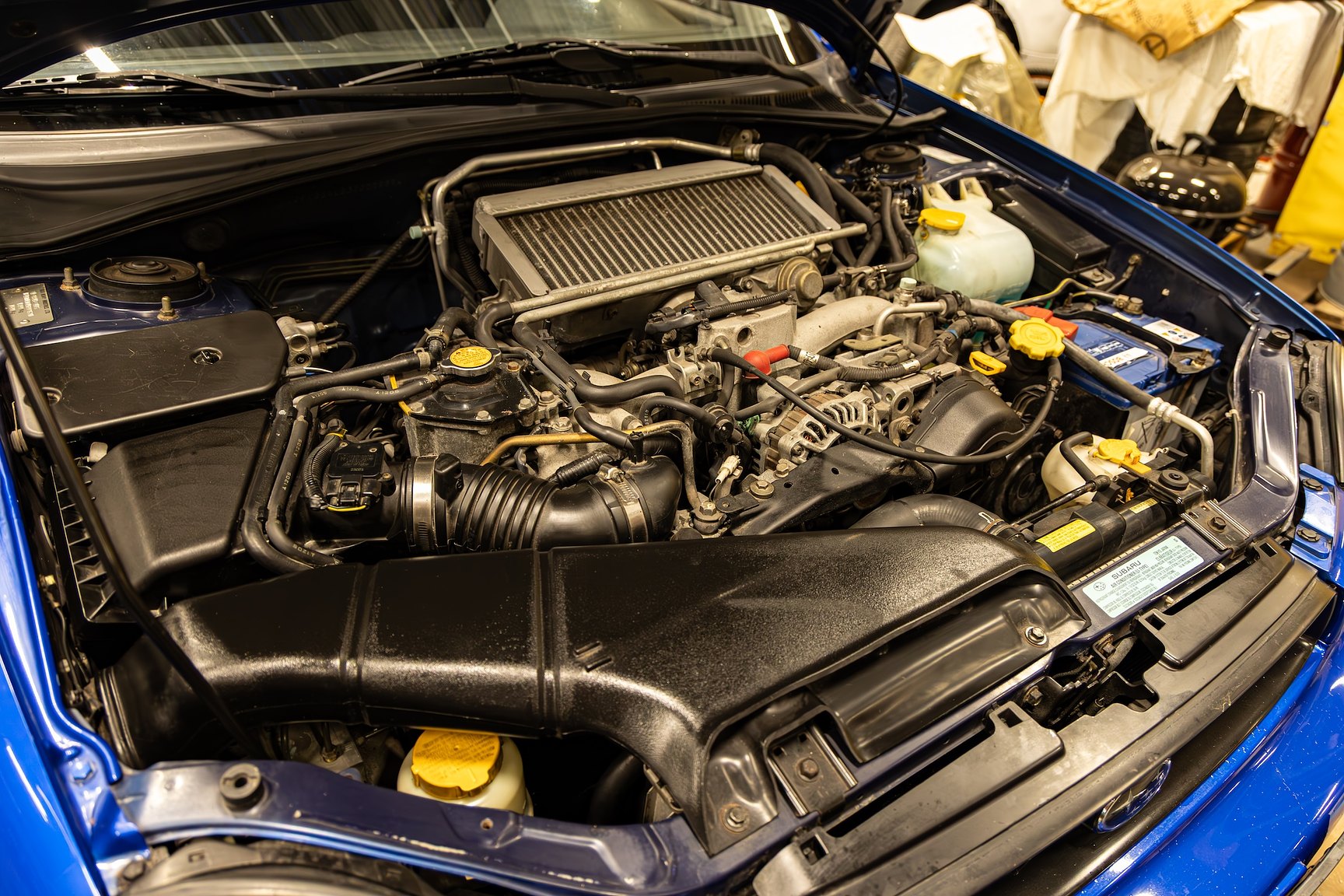 2001 Subaru Impreza 2.0 WRX Turbo 4WD, Mekanik