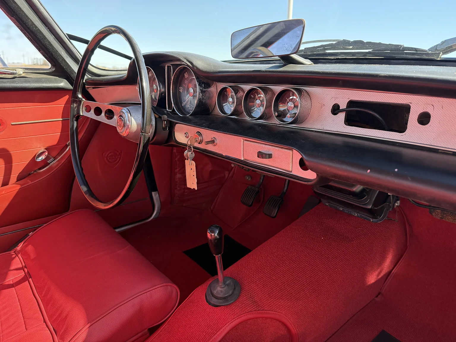 Interiörbild 1966 Volvo P 1800S (29)